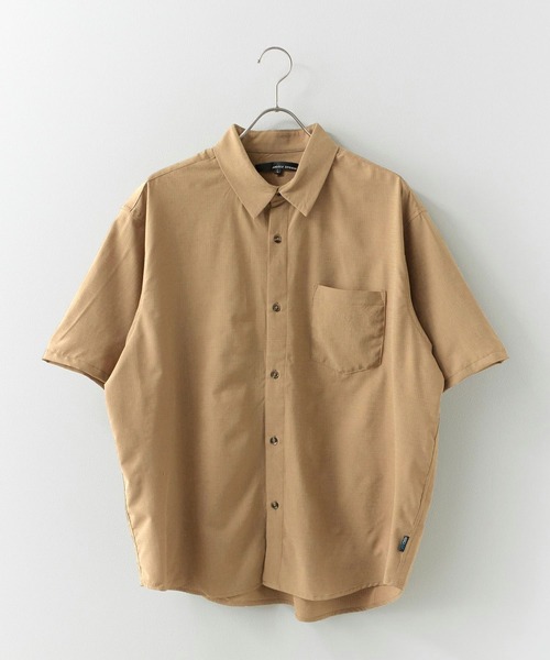 ROOPTOKYO（ループトウキョウ）の「機能素材半袖シャツ 多機能 2026年春夏（シャツ/ブラウス・メンズ・ホワイト/ブラック/カーキブラウン・M/L）」の10枚目の写真