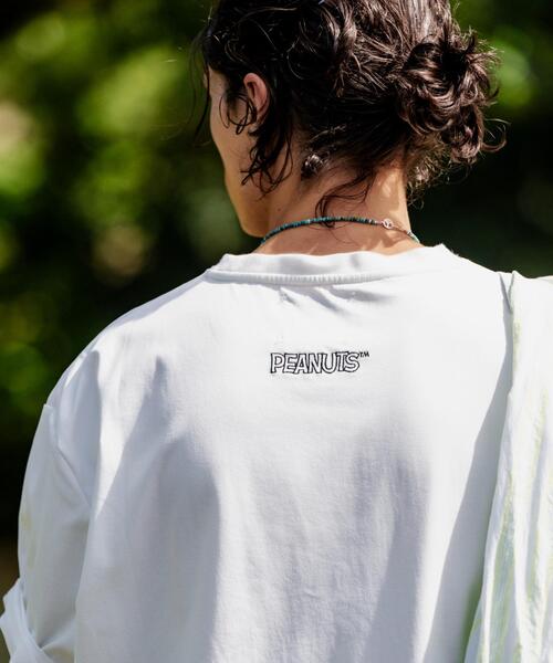 TRIPPY ART(トリッピーアート)の「TRIPPY ART(トリッピーアート)SNOOPY DRIP TEE(Tシャツ/カットソー・メンズ・ホワイト・L/S/M)」の5枚目の写真