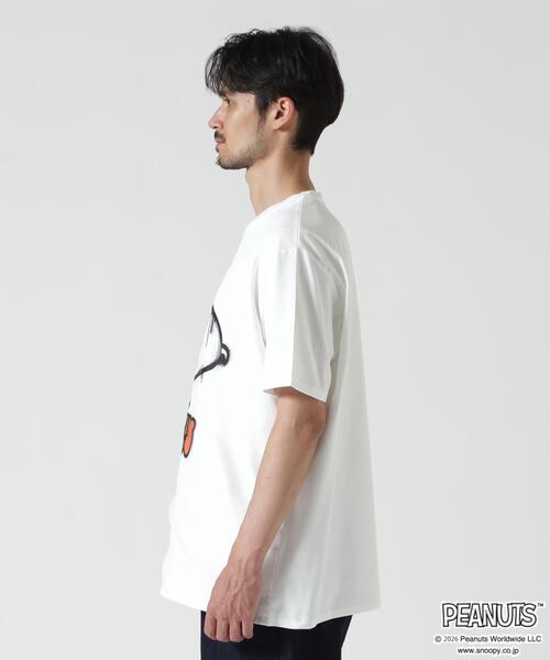 TRIPPY ART(トリッピーアート)の「TRIPPY ART(トリッピーアート)SNOOPY DRIP TEE(Tシャツ/カットソー・メンズ・ホワイト・L/S/M)」の9枚目の写真