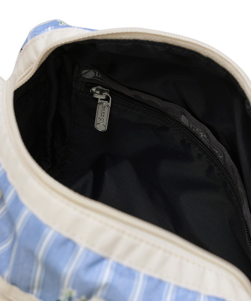 LeSportsac(レスポートサック)の「EVERYDAY SM SATCHEL ジャスミンストライプ(ショルダーバッグ・レディース・ブルー・FREE)」の8枚目の写真