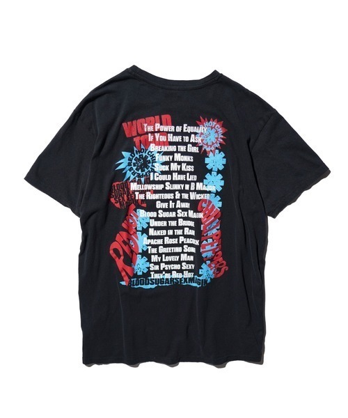 THRIFTY LOOK（スリフティールック）の「TRIFTY LOOK スリフティルック / THRIFTY"RHCP"TEE（Tシャツ/カットソー・メンズ・ブラック/ブラック系1・MEDIUM/LARGE/X-LARGE）」の6枚目の写真