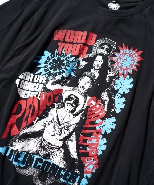 THRIFTY LOOK（スリフティールック）の「TRIFTY LOOK スリフティルック / THRIFTY"RHCP"TEE（Tシャツ/カットソー・メンズ・ブラック/ブラック系1・MEDIUM/LARGE/X-LARGE）」の8枚目の写真