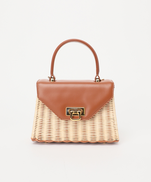 capaf（カパフ）の「CAPAF カパフ Bag Small 13258（かごバッグ・レディース・ベージュ・FREE）」の10枚目の写真