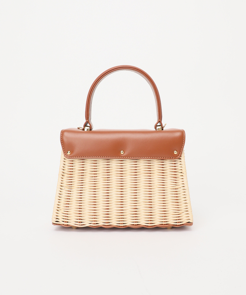 capaf（カパフ）の「CAPAF カパフ Bag Small 13258（かごバッグ・レディース・ベージュ・FREE）」の12枚目の写真