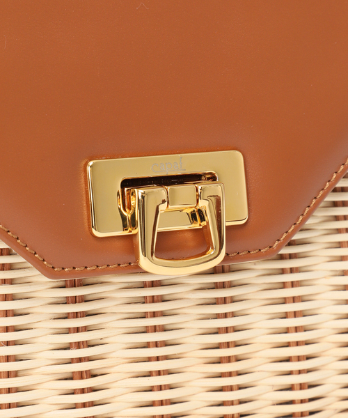 capaf（カパフ）の「CAPAF カパフ Bag Small 13258（かごバッグ・レディース・ベージュ・FREE）」の14枚目の写真