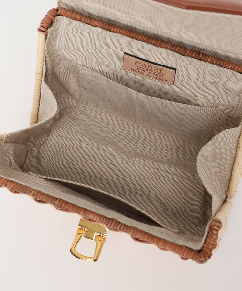 capaf（カパフ）の「CAPAF カパフ Bag Small 13258（かごバッグ・レディース・ベージュ・FREE）」の19枚目の写真