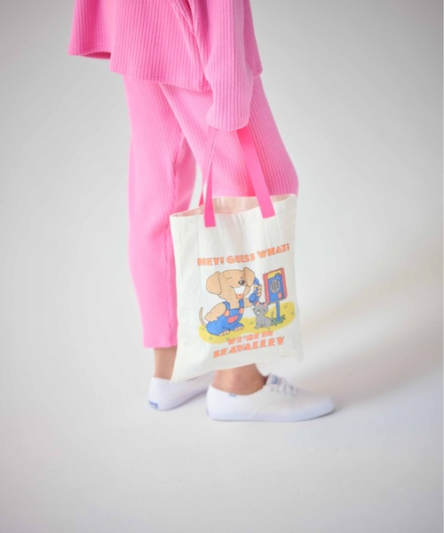 SEA（シー）の「TOMBOY トートバッグ (GOLD)（トートバッグ）」 - WEAR