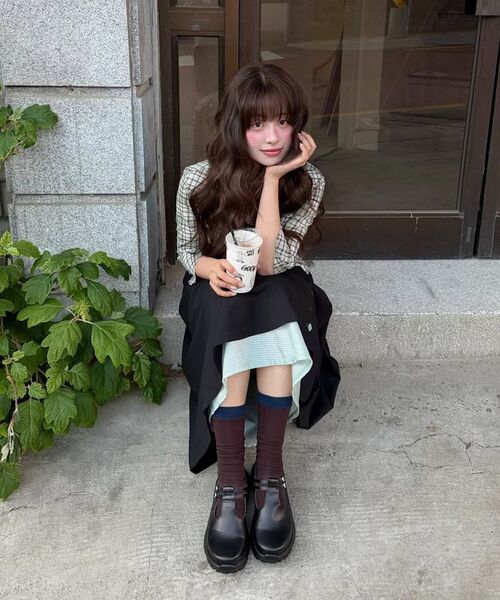 YASE（ヤセ）の「[ENTRY] カウハイドプラットフォームメリージェンダブルストラップT（バレエシューズ・レディース・その他・23cm/24cm/25cm）」の2枚目の写真