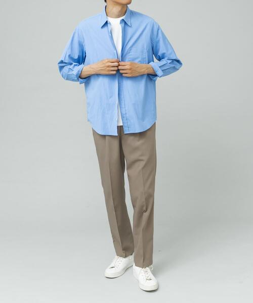 URBAN RESEARCH ROSSO MEN(アーバンリサーチロッソメン)の「『セットアップ対応』『防シワ』サマーウール調ストレートスラックス(その他パンツ・メンズ・ベージュ/ブラック/グレー・MEDIUM/LARGE)」の13枚目の写真