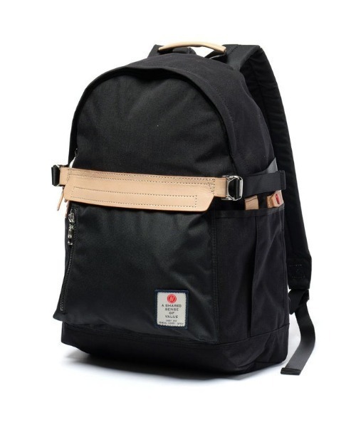 AS2OV(アッソブ)の「【AS2OV/アッソブ】 HIGHDENSITY DAY PACK / デイパック リュック(バックパック/リュック・メンズ・ネイビー/ブラック/グレー・FREE)」の1枚目の写真