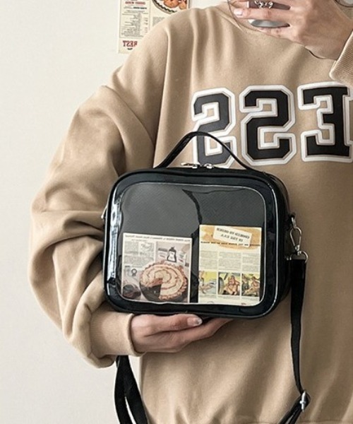 BACKYARD FAMILY（バックヤードファミリー）の「痛バッグ ショルダー 小さめ ミニ 推し活（ショルダーバッグ・レディース・シルバー/ブラック/パープル/ホワイト/ピンク・FREE）」の7枚目の写真