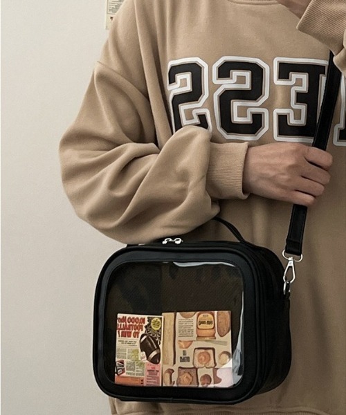 BACKYARD FAMILY（バックヤードファミリー）の「痛バッグ ショルダー 小さめ ミニ 推し活（ショルダーバッグ・レディース・シルバー/ブラック/パープル/ホワイト/ピンク・FREE）」の8枚目の写真