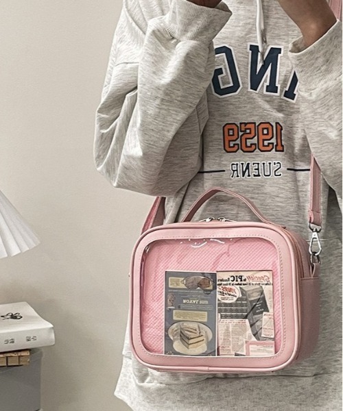 BACKYARD FAMILY（バックヤードファミリー）の「痛バッグ ショルダー 小さめ ミニ 推し活（ショルダーバッグ・レディース・シルバー/ブラック/パープル/ホワイト/ピンク・FREE）」の15枚目の写真