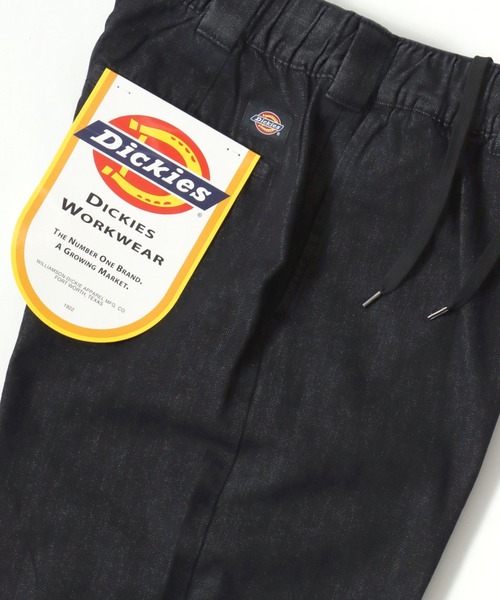 Dickies(ディッキーズ)の「Dickies/ディッキーズ Twill & Denim Work Pants/ツイル デニム ワイドストレートパンツ/ワークパンツ/イージーパンツ(デニムパンツ・メンズ・チャコール/ベージュ/ブルー系その他/ブラック/カーキ/ブラック系その他・M/L/XL)」の3枚目の写真