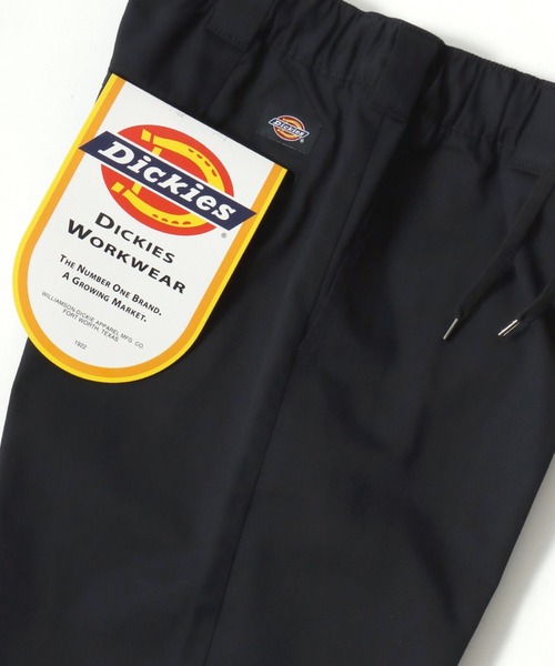 Dickies(ディッキーズ)の「Dickies/ディッキーズ Twill & Denim Work Pants/ツイル デニム ワイドストレートパンツ/ワークパンツ/イージーパンツ(デニムパンツ・メンズ・チャコール/ベージュ/ブルー系その他/ブラック/カーキ/ブラック系その他・M/L/XL)」の2枚目の写真