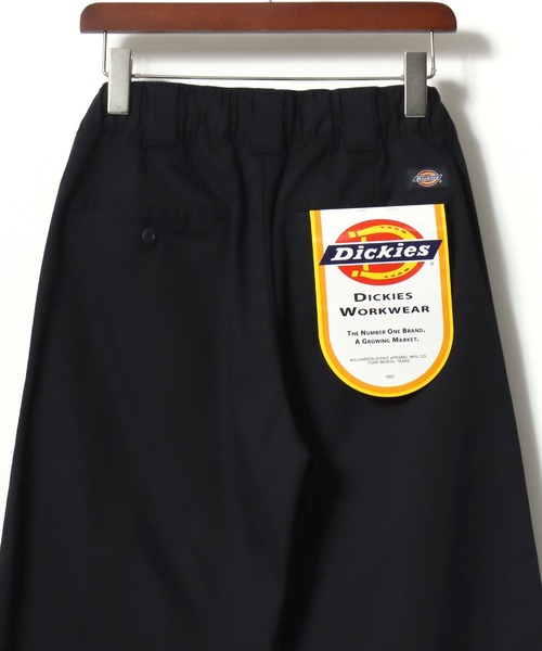 Dickies(ディッキーズ)の「Dickies/ディッキーズ Twill & Denim Work Pants/ツイル デニム ワイドストレートパンツ/ワークパンツ/イージーパンツ(デニムパンツ・メンズ・チャコール/ベージュ/ブルー系その他/ブラック/カーキ/ブラック系その他・M/L/XL)」の7枚目の写真