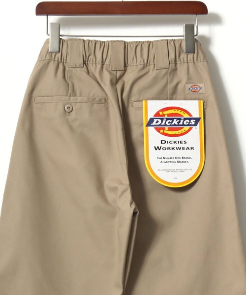 Dickies(ディッキーズ)の「Dickies/ディッキーズ Twill & Denim Work Pants/ツイル デニム ワイドストレートパンツ/ワークパンツ/イージーパンツ(デニムパンツ・メンズ・チャコール/ベージュ/ブルー系その他/ブラック/カーキ/ブラック系その他・M/L/XL)」の10枚目の写真