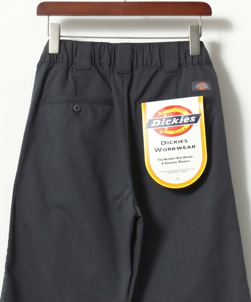 Dickies(ディッキーズ)の「Dickies/ディッキーズ Twill & Denim Work Pants/ツイル デニム ワイドストレートパンツ/ワークパンツ/イージーパンツ(デニムパンツ・メンズ・チャコール/ベージュ/ブルー系その他/ブラック/カーキ/ブラック系その他・M/L/XL)」の9枚目の写真