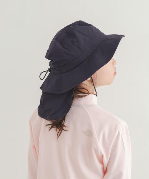 URBAN RESEARCH DOORS(アーバンリサーチドアーズ)の「撥水UVポケッタブルハット(KIDS)(ハット・キッズ・ネイビー/グレー系その他・ONE)」の11枚目の写真