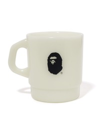 A BATHING APE(�A�x�C�V���O�G�C�v)��APE HEAD GLOW IN THE DARK STACKING MUG(�O���X/�}�O�J�b�v/�^���u���[)