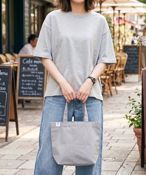 CAMPFREE（キャンプフリー）の「[キャンプフリー] CAMPFREE 無地 キャンバストートバッグ  [綿 キャンバス 帆布 コットン]（トートバッグ・レディース・ナチュラル/ライトグレー/ブラック/ネイビー・W/L/M/S）」の11枚目の写真