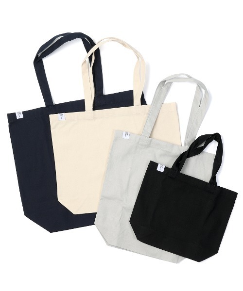 CAMPFREE（キャンプフリー）の「[キャンプフリー] CAMPFREE 無地 キャンバストートバッグ  [綿 キャンバス 帆布 コットン]（トートバッグ・レディース・ナチュラル/ライトグレー/ブラック/ネイビー・W/L/M/S）」の16枚目の写真