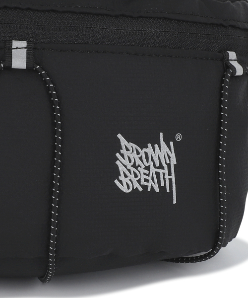 BROWNBREATH（ブラウンブレス）の「TAG HIP SACK - BLACK（メッセンジャーバッグ・レディース・その他・ONE）」の4枚目の写真