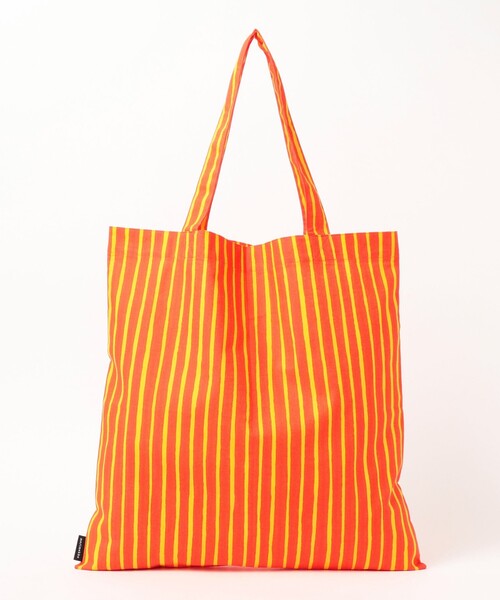 marimekko(マリメッコ)の「marimekko / piccolo トートバッグ(トートバッグ・レディース・ネイビー/オレンジ・ONE SIZE)」の4枚目の写真