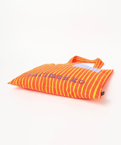 marimekko(マリメッコ)の「marimekko / piccolo トートバッグ(トートバッグ・レディース・ネイビー/オレンジ・ONE SIZE)」の5枚目の写真