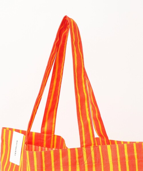 marimekko(マリメッコ)の「marimekko / piccolo トートバッグ(トートバッグ・レディース・ネイビー/オレンジ・ONE SIZE)」の6枚目の写真