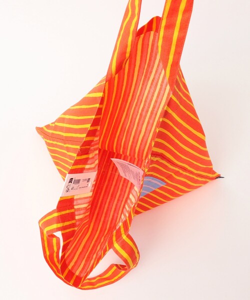 marimekko(マリメッコ)の「marimekko / piccolo トートバッグ(トートバッグ・レディース・ネイビー/オレンジ・ONE SIZE)」の9枚目の写真