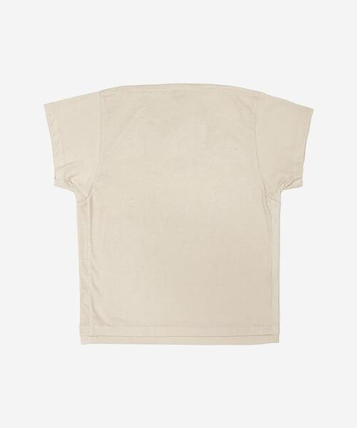PEEP(ピープ)の「サークルフラット半袖Tシャツ_ベージュ(Tシャツ/カットソー・レディース・その他・FREE)」の2枚目の写真