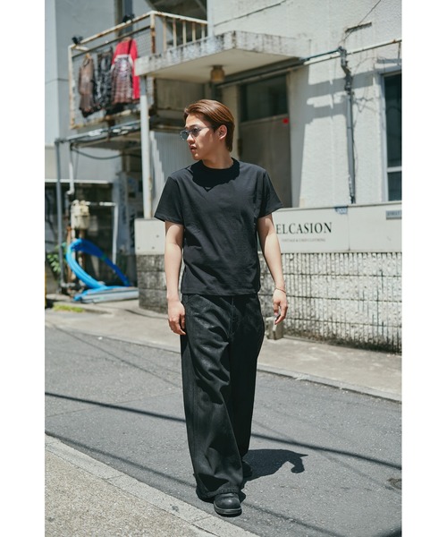 CONZ(コンズ)の「別注Black Denim Back Adjust PT/hand Painted(デニムパンツ・メンズ・ブラック・1/2/3)」の16枚目の写真