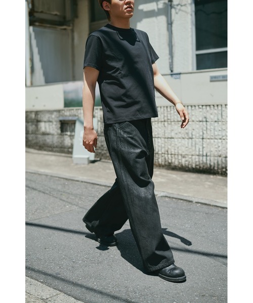 CONZ(コンズ)の「別注Black Denim Back Adjust PT/hand Painted(デニムパンツ・メンズ・ブラック・1/2/3)」の17枚目の写真
