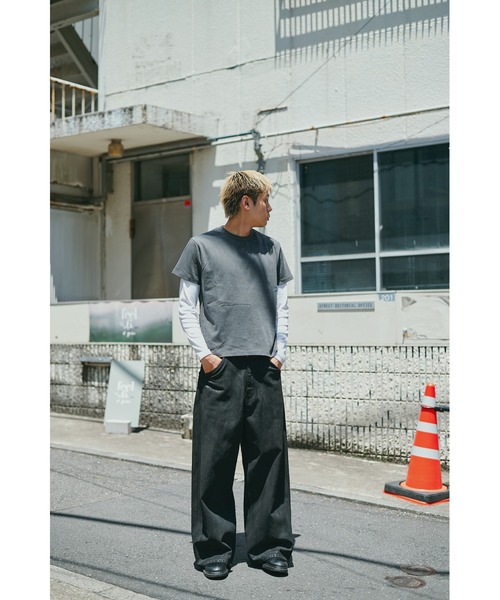 CONZ(コンズ)の「別注Black Denim Back Adjust PT/hand Painted(デニムパンツ・メンズ・ブラック・1/2/3)」の18枚目の写真