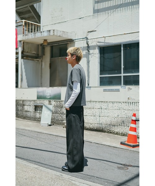 CONZ(コンズ)の「別注Black Denim Back Adjust PT/hand Painted(デニムパンツ・メンズ・ブラック・1/2/3)」の19枚目の写真