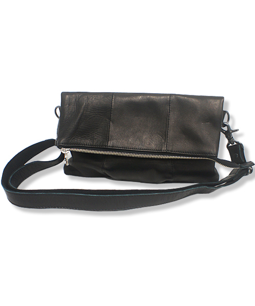 DECADE(ディケイド)の「デュアルスカウレザー・2wayクラッチショルダーバッグDECADE(No-00761) Duals Cow Leather 2Way Clutch Shoulder Bag(クラッチバッグ)」|ブラック