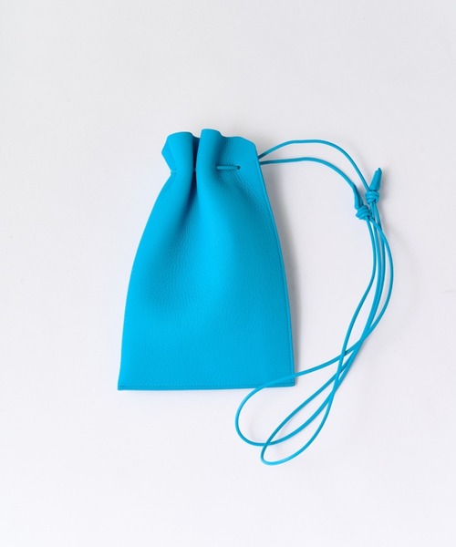 ITTI（イッチ）の「【ITTI】HERRIE KINCHAKU POUCH-PM（ハンドバッグ・メンズ・ブルー系その他・FREE）」の2枚目の写真
