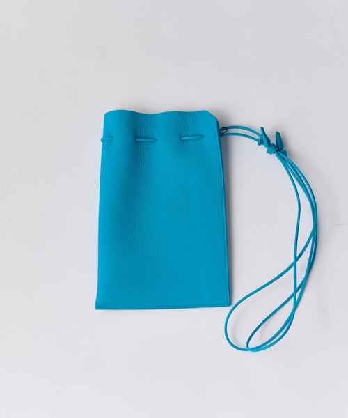ITTI（イッチ）の「【ITTI】HERRIE KINCHAKU POUCH-PM（ハンドバッグ・メンズ・ブルー系その他・FREE）」の3枚目の写真