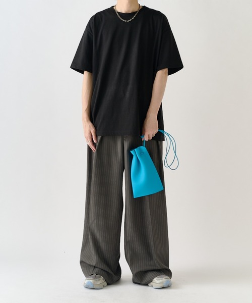 ITTI（イッチ）の「【ITTI】HERRIE KINCHAKU POUCH-PM（ハンドバッグ・メンズ・ブルー系その他・FREE）」の12枚目の写真