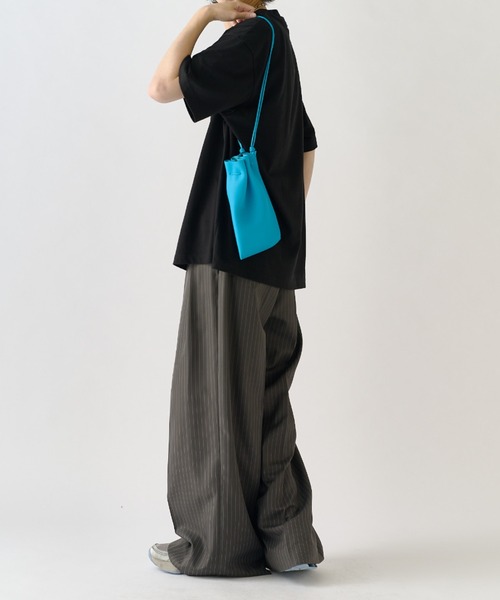 ITTI（イッチ）の「【ITTI】HERRIE KINCHAKU POUCH-PM（ハンドバッグ・メンズ・ブルー系その他・FREE）」の15枚目の写真