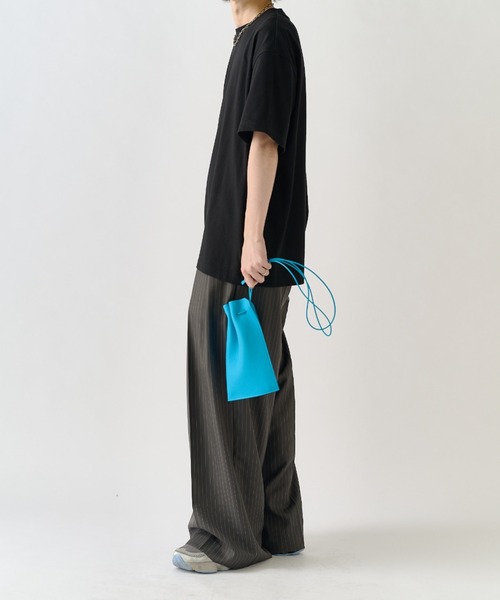 ITTI（イッチ）の「【ITTI】HERRIE KINCHAKU POUCH-PM（ハンドバッグ・メンズ・ブルー系その他・FREE）」の14枚目の写真