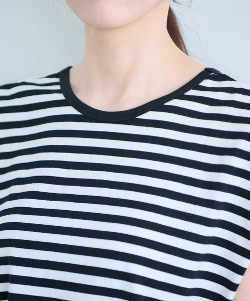 I am I in fact...(アイアムアイインファクト)の「ROOIBOS TEE(Tシャツ/カットソー・レディース・ホワイト×ブラック/ブラック/ホワイト・FREE)」の15枚目の写真