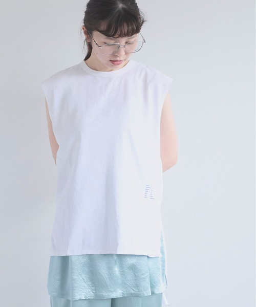 I am I in fact...(アイアムアイインファクト)の「ROOIBOS TEE(Tシャツ/カットソー・レディース・ホワイト×ブラック/ブラック/ホワイト・FREE)」の22枚目の写真