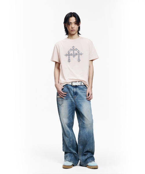 AAKAM(アーカム)の「トリニティクロス ハーフトップ(ピンク)(Tシャツ/カットソー・レディース・その他・1/3/2)」の13枚目の写真