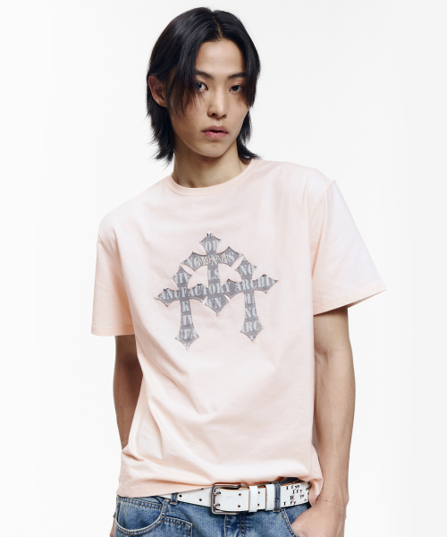 AAKAM(アーカム)の「トリニティクロス ハーフトップ(ピンク)(Tシャツ/カットソー・レディース・その他・1/3/2)」の15枚目の写真