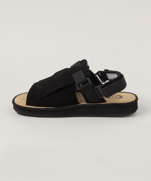 RAGEBLUE(レイジブルー)の「【SHAKA/シャカ】OPEN TOE MULE/ミュールサンダル(サンダル・メンズ・ブラック/ダークブラウン・MEDIUM/LARGE)」の6枚目の写真