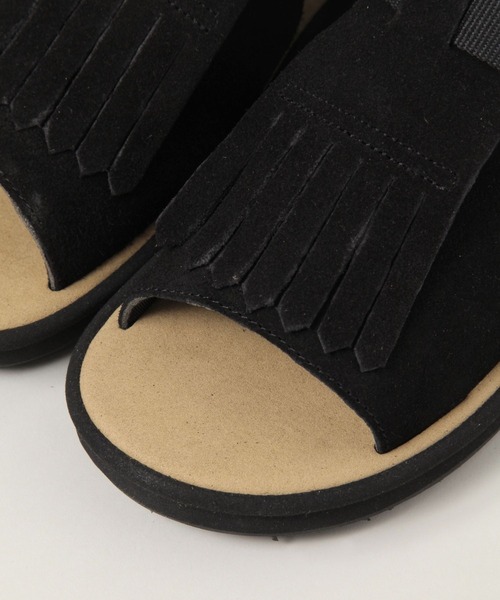 RAGEBLUE(レイジブルー)の「【SHAKA/シャカ】OPEN TOE MULE/ミュールサンダル(サンダル・メンズ・ブラック/ダークブラウン・MEDIUM/LARGE)」の10枚目の写真
