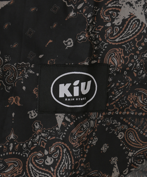 KiU(キウ)の「【KiU/キウ】RAINPONCHO-2ND(ポンチョ・レディース・ブラック系その他/ダークパープル/ブルー・FREE)」の13枚目の写真
