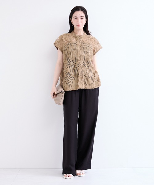 le cercle ADAM ET ROPE'（ルセルクルアダムエロペ）の「バテンレースブラウス（シャツ/ブラウス・レディース・ブラック/オフホワイト/ベージュ系その他2・FREE）」の20枚目の写真